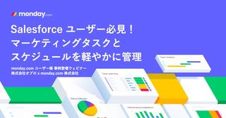 Salesforceキャンペーンとmonday.comを軽やかに連携しガントチャートとカンバンで俯瞰する